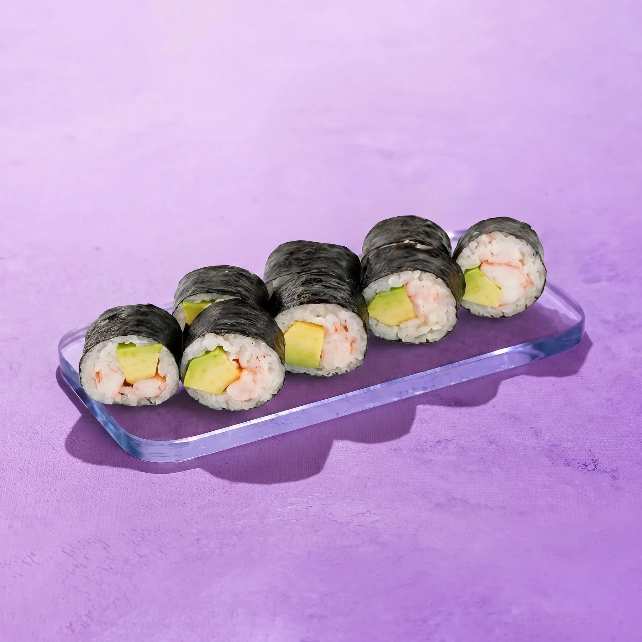 Маки с креветкой