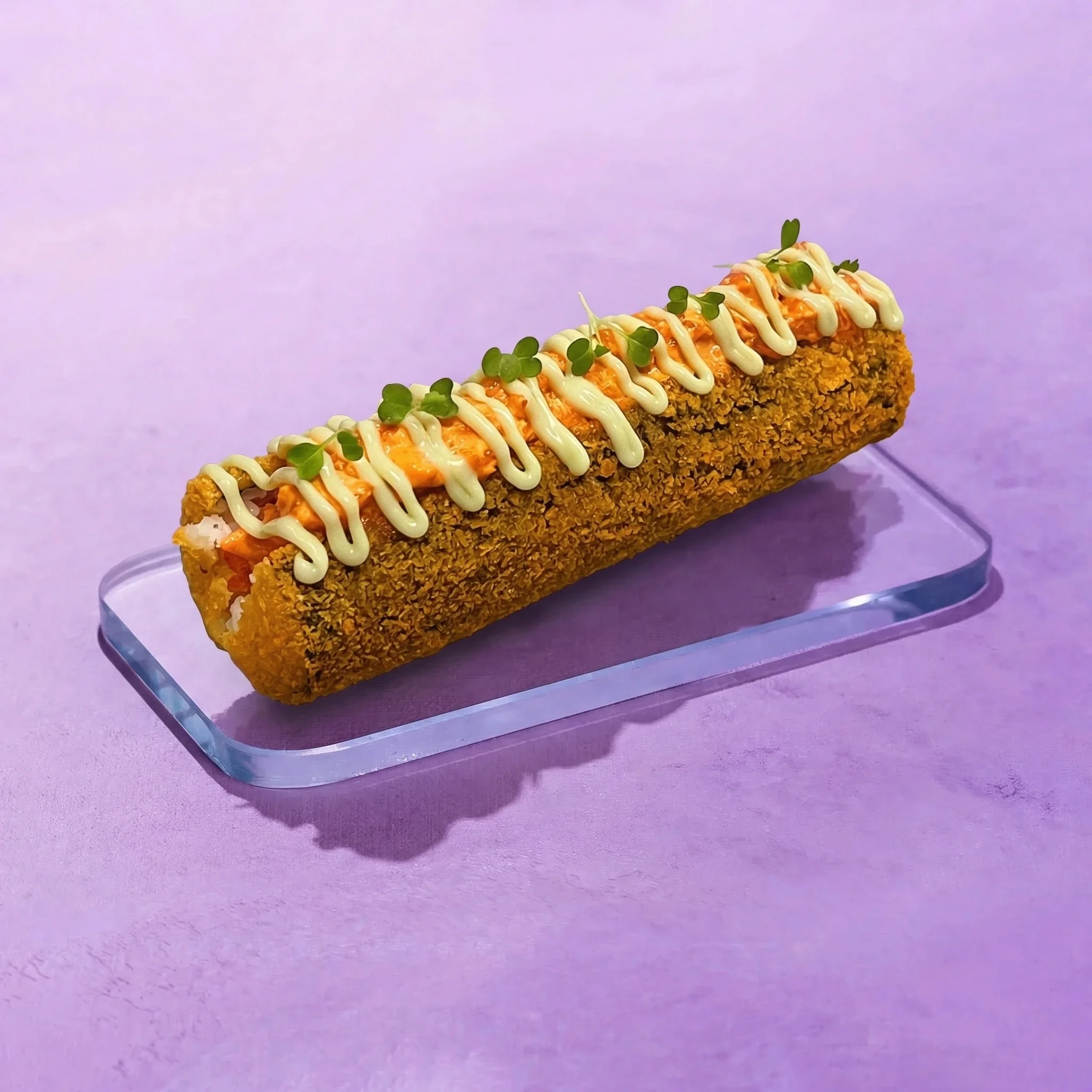 Ролл-Дог с лососем