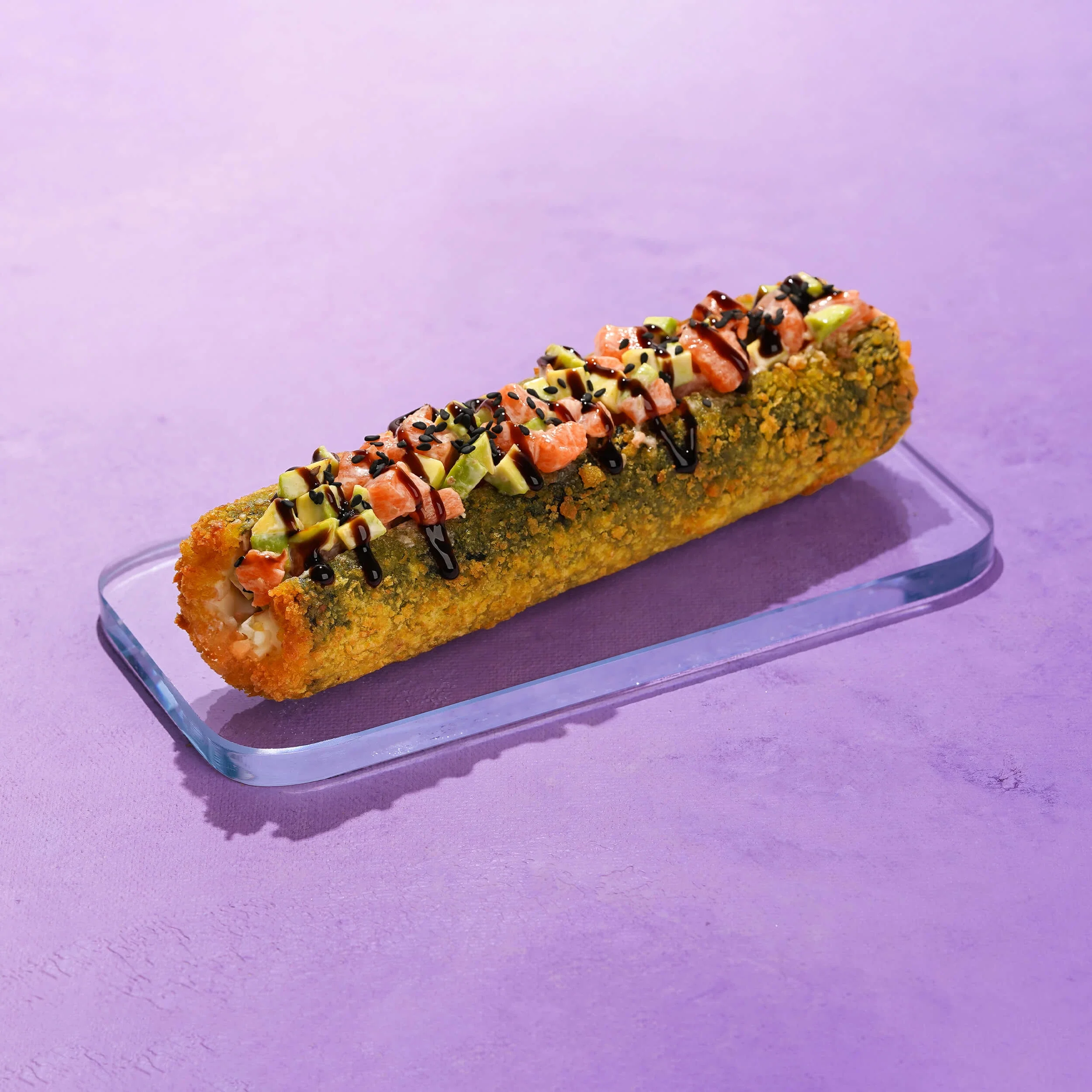 Ролл-Дог с лососем